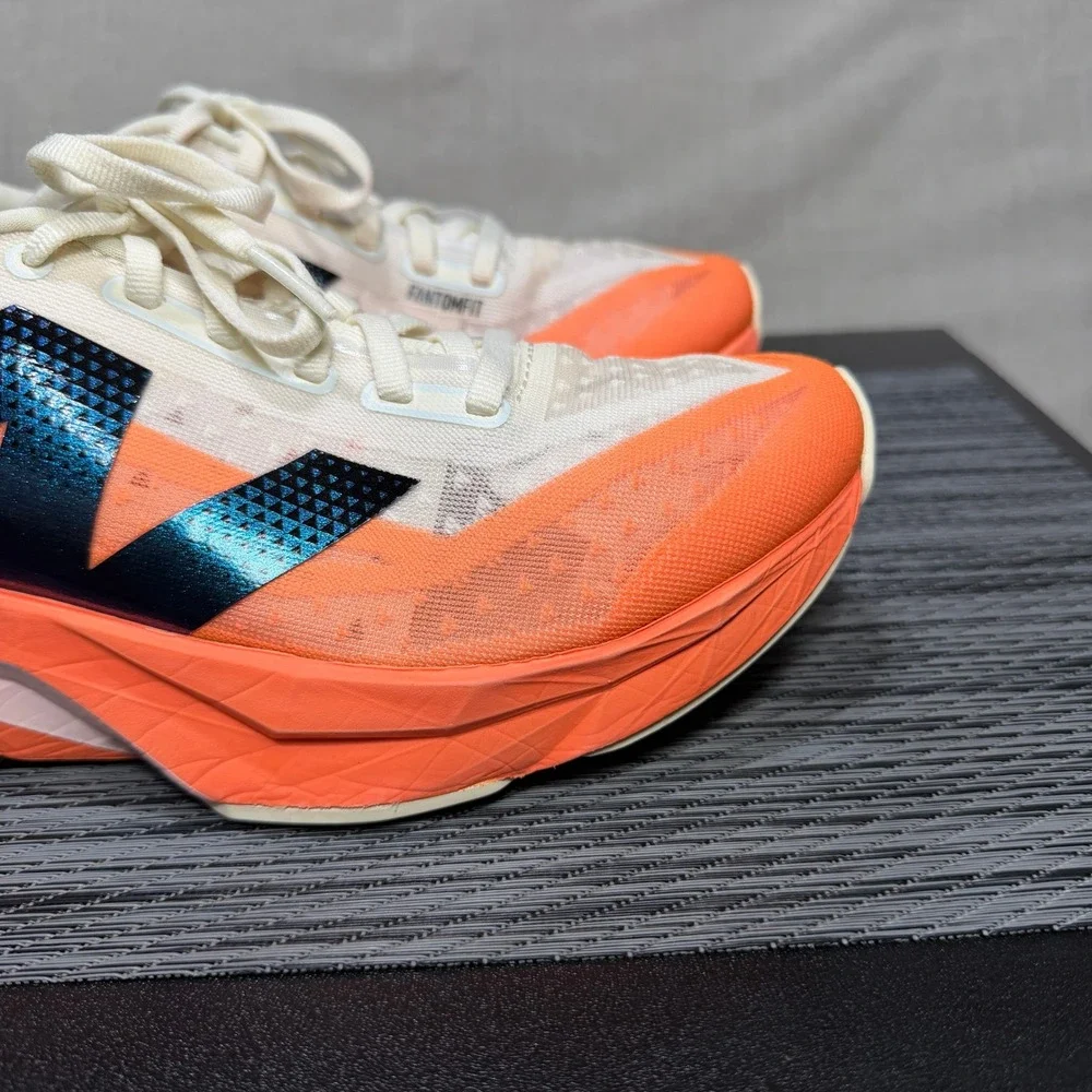 New Balance FuelCell Rebel v4 Shoes - Womens 8.5 - Orange WFCXCC4 Running
